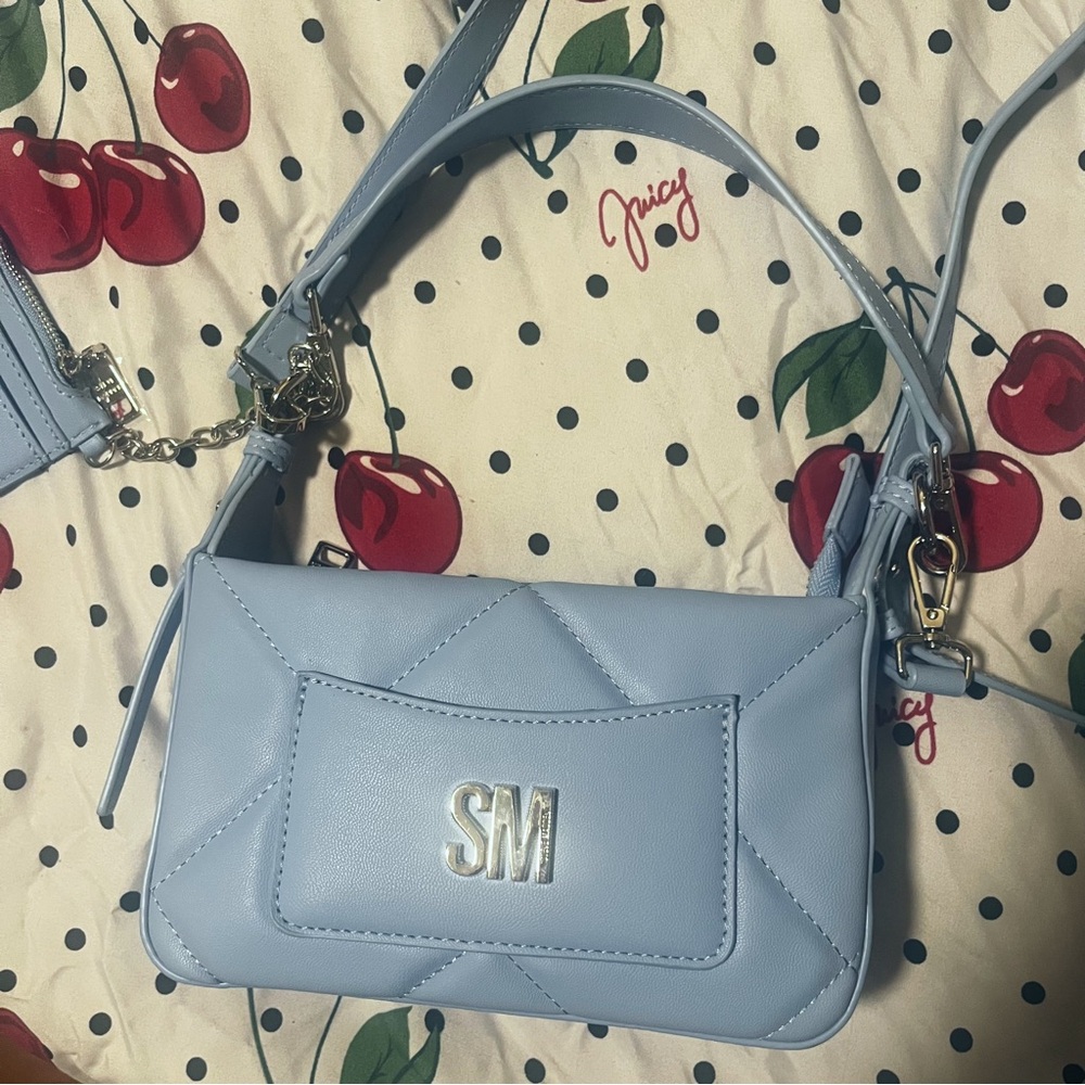 Steve Madden Light Blue Shoulder Bag